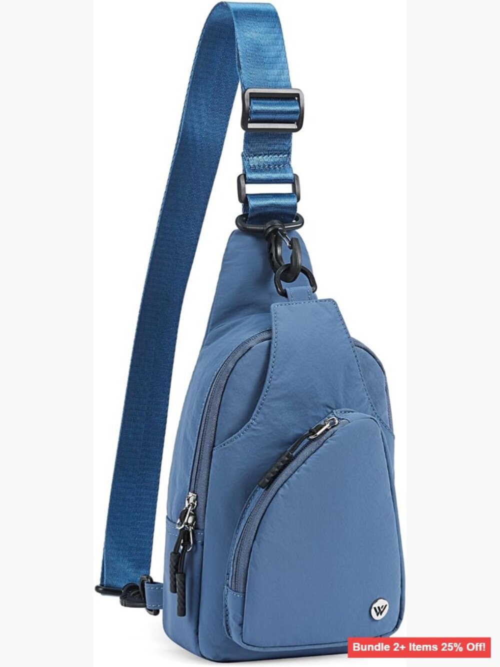 Small Nylon Crossbody Sling Bag Lightweight Waterproof Travel Daily